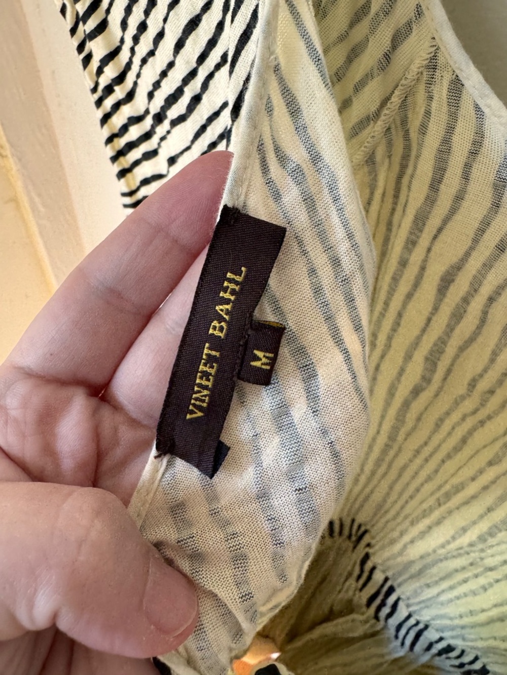 Vineet Bahl x Anthropologie Striped Manali Dress - Picture 7 of 7